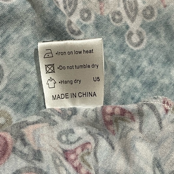 BISHUIGE Summer Casual Round Neck T-Shirt Dress Beach Cover-Up Tank Dress SZ XL - Picture 16 of 16